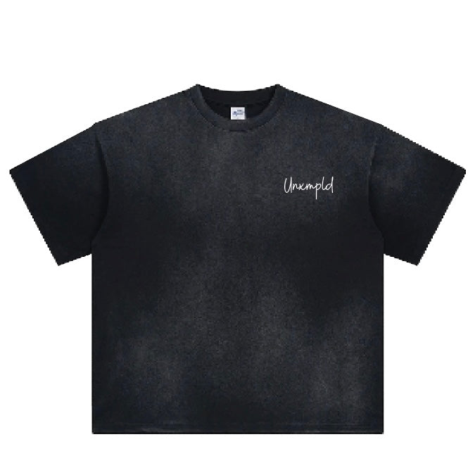 BLACK LOGO TEE