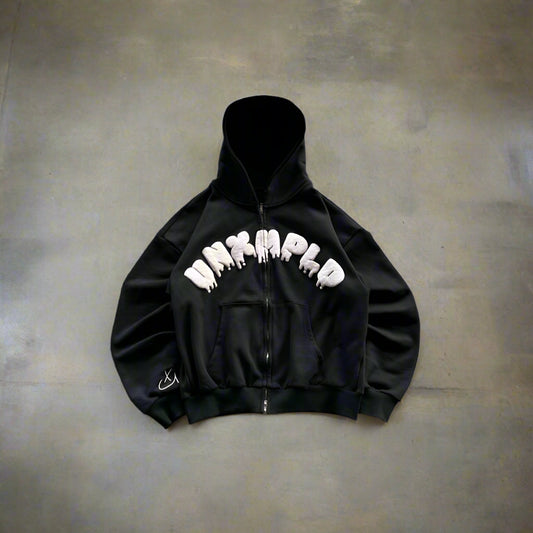 PUFF LOGO ZIP UP