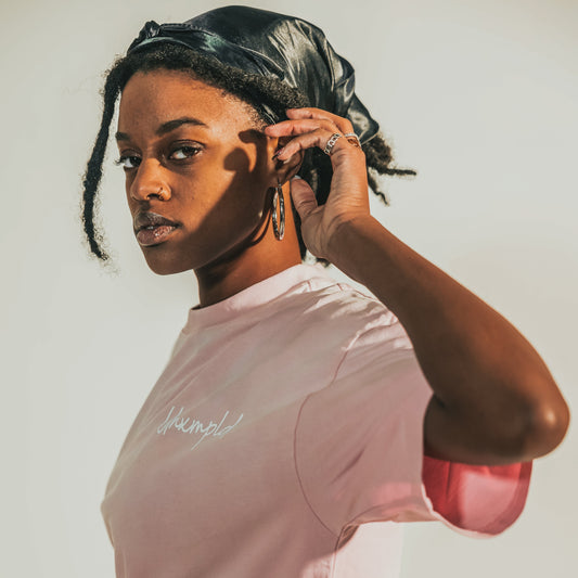 PINK LOGO TEE